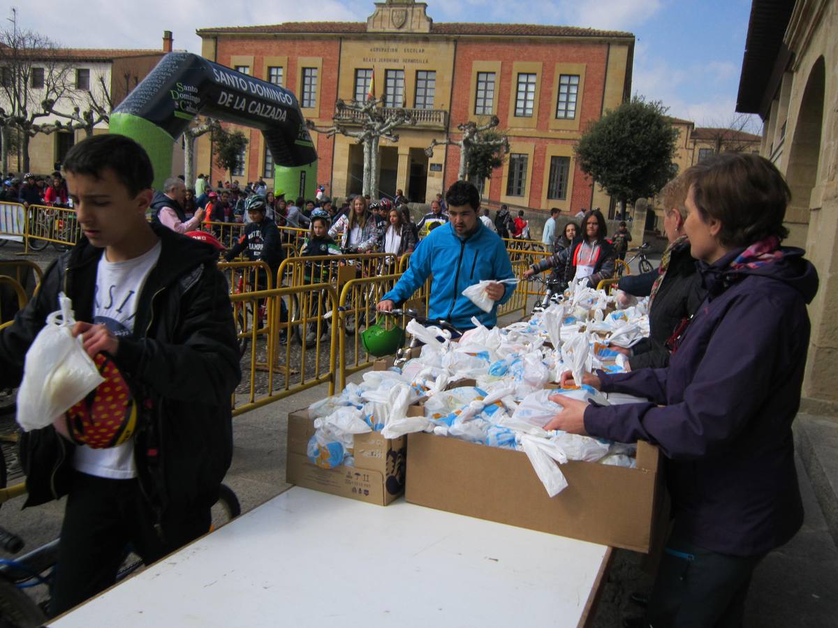 III Marcha en bicicleta en Santo Domingo de la Calzada a beneficio de la AECC