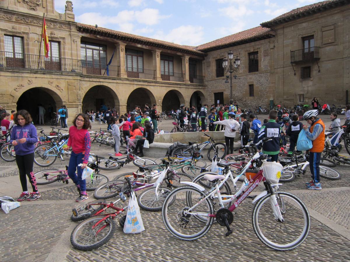 III Marcha en bicicleta en Santo Domingo de la Calzada a beneficio de la AECC