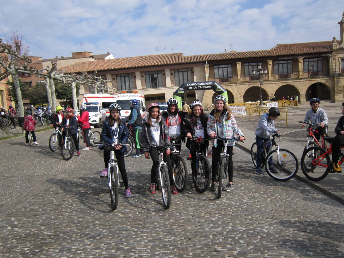 III Marcha en bicicleta en Santo Domingo de la Calzada a beneficio de la AECC