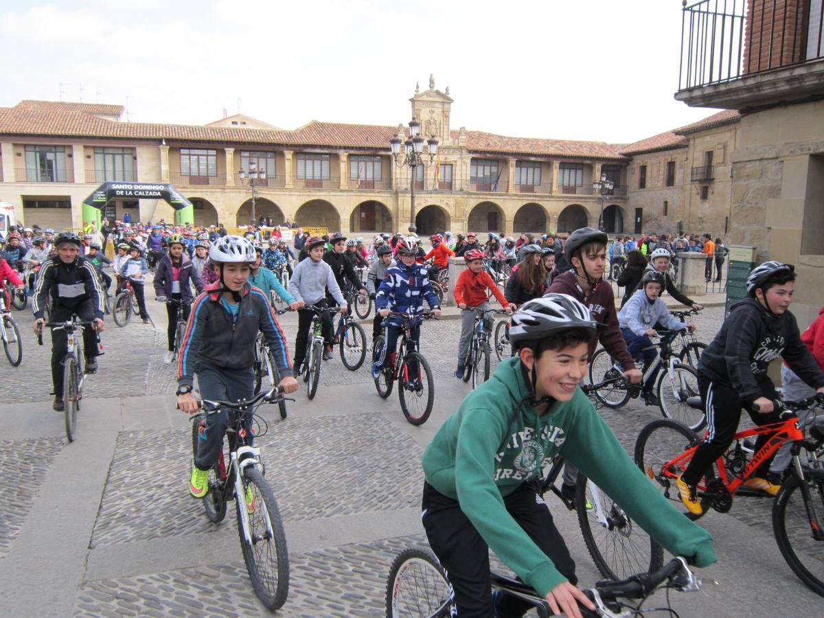 III Marcha en bicicleta en Santo Domingo de la Calzada a beneficio de la AECC