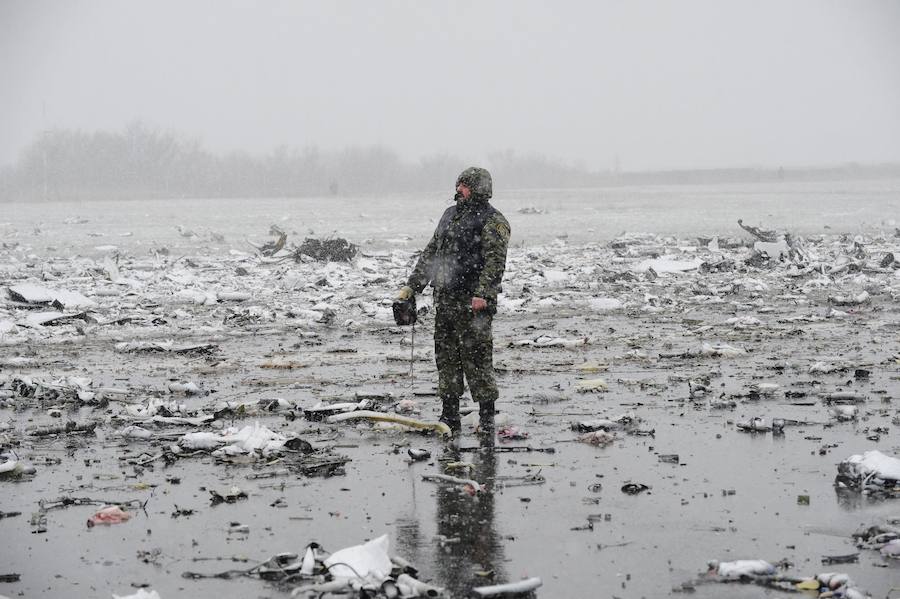 Accidente aéreo en Rusia