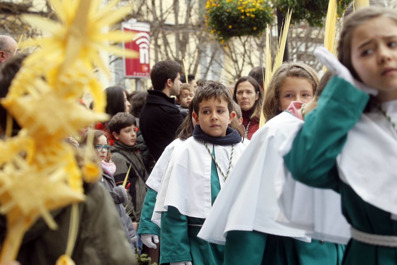 La borriquilla recorre Logroño