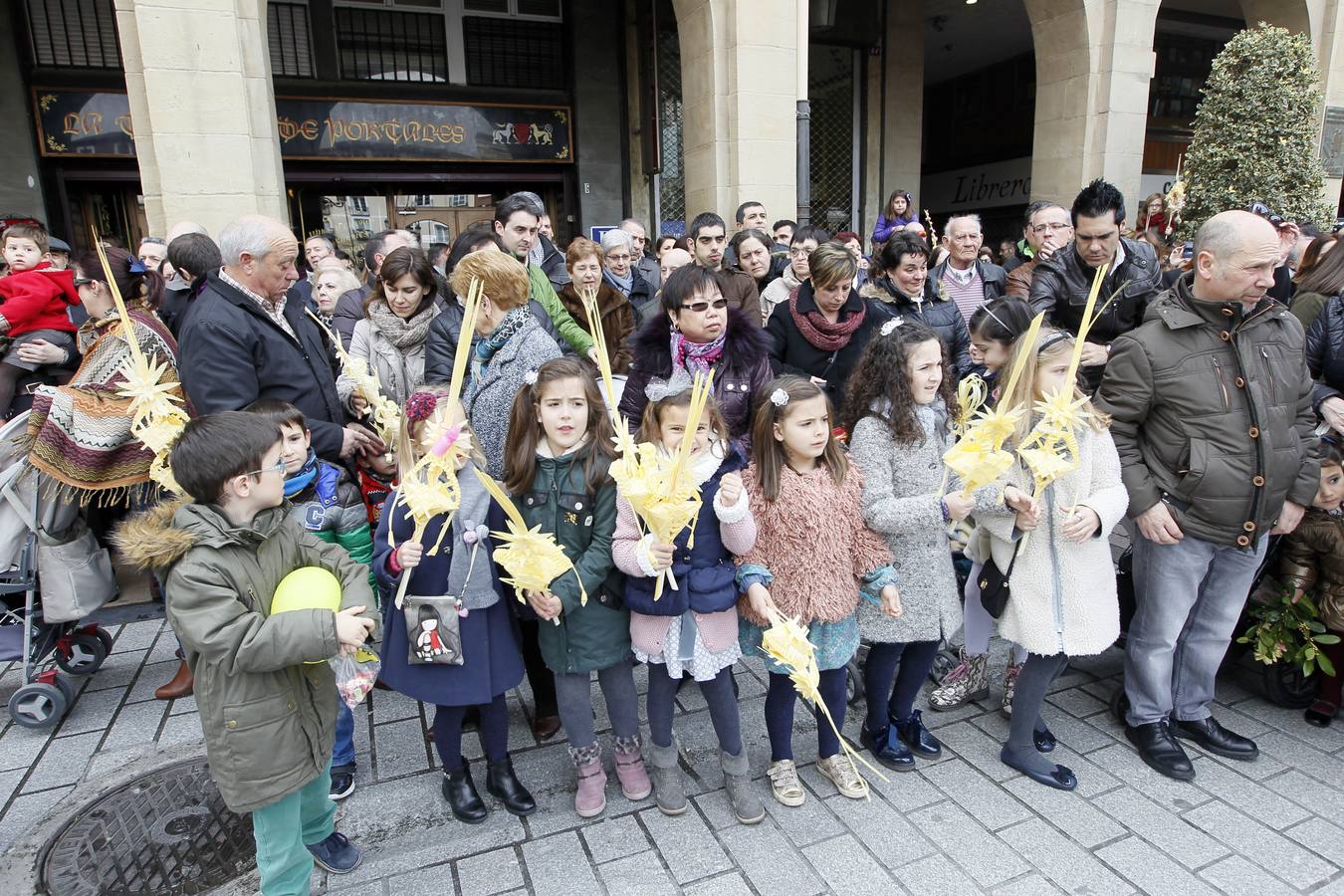 La borriquilla recorre Logroño