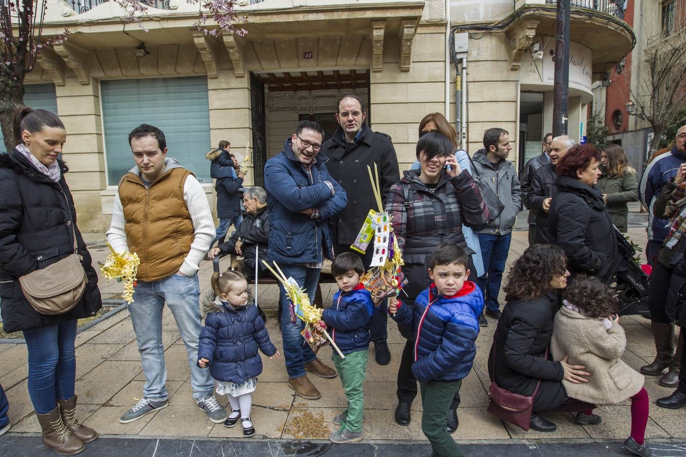 La borriquilla recorre Logroño