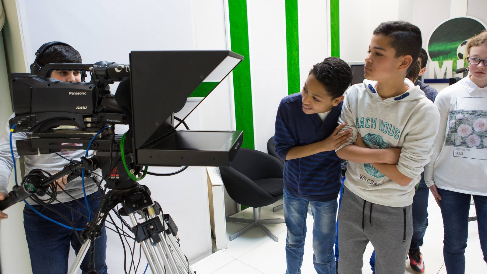 Los alumnos de 2º de la ESO del IES Celso Díaz, de Arnedo, visitan la multimedia de Diario LA RIOJA