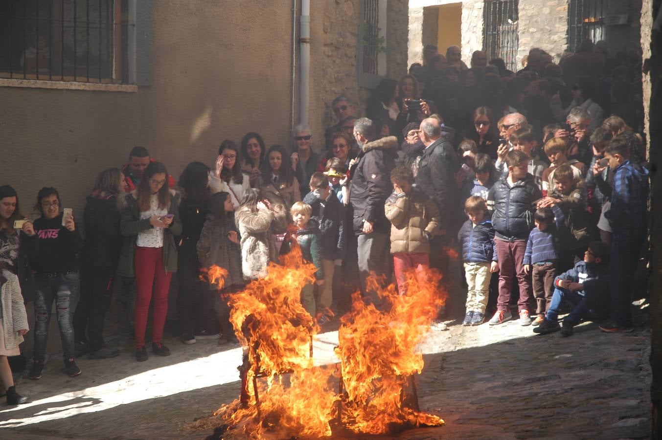 Quema de Judas en Cornago