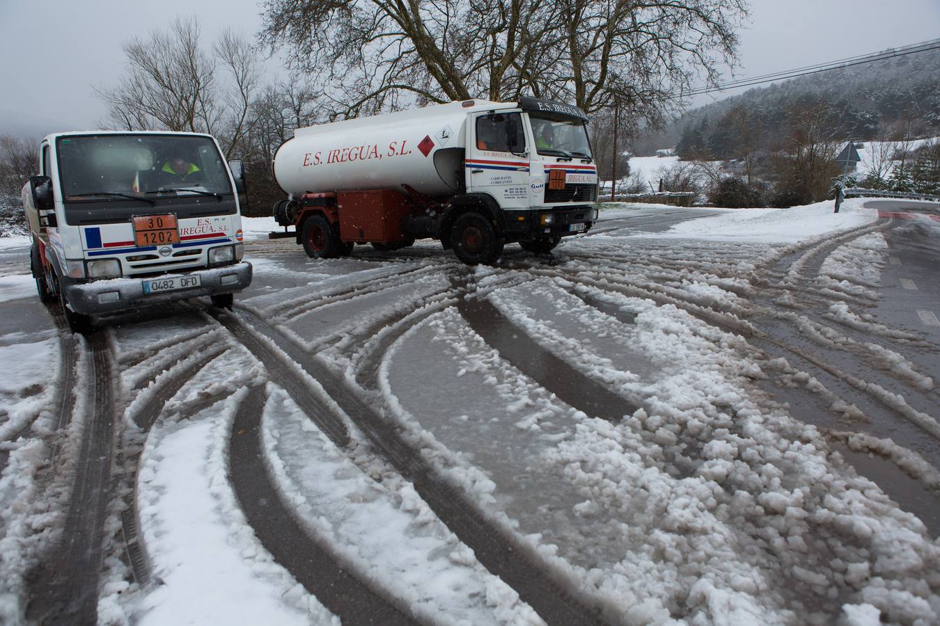 Nieve en Cameros