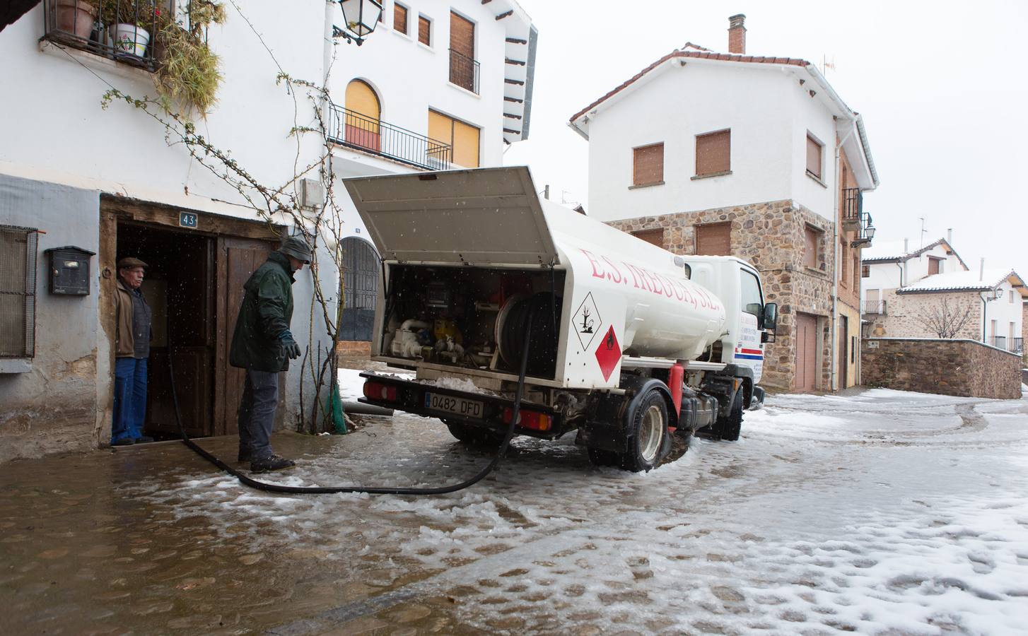 Nieve en Cameros