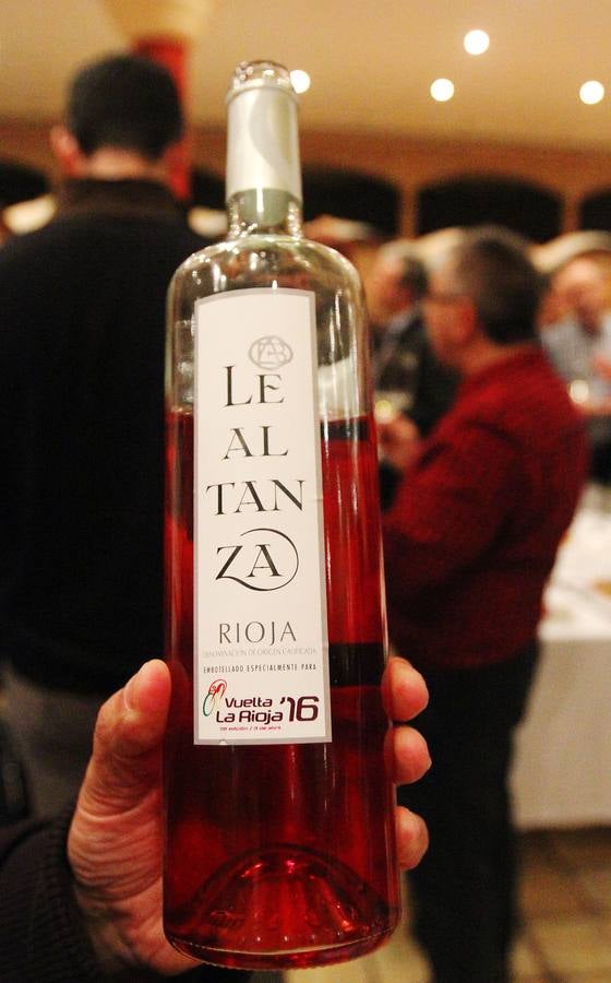 Cena de la Vuelta Ciclista a La Rioja 2016 en Bodegas Altanza