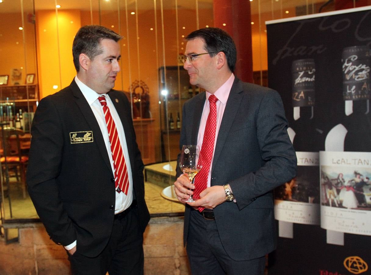 Cena de la Vuelta Ciclista a La Rioja 2016 en Bodegas Altanza