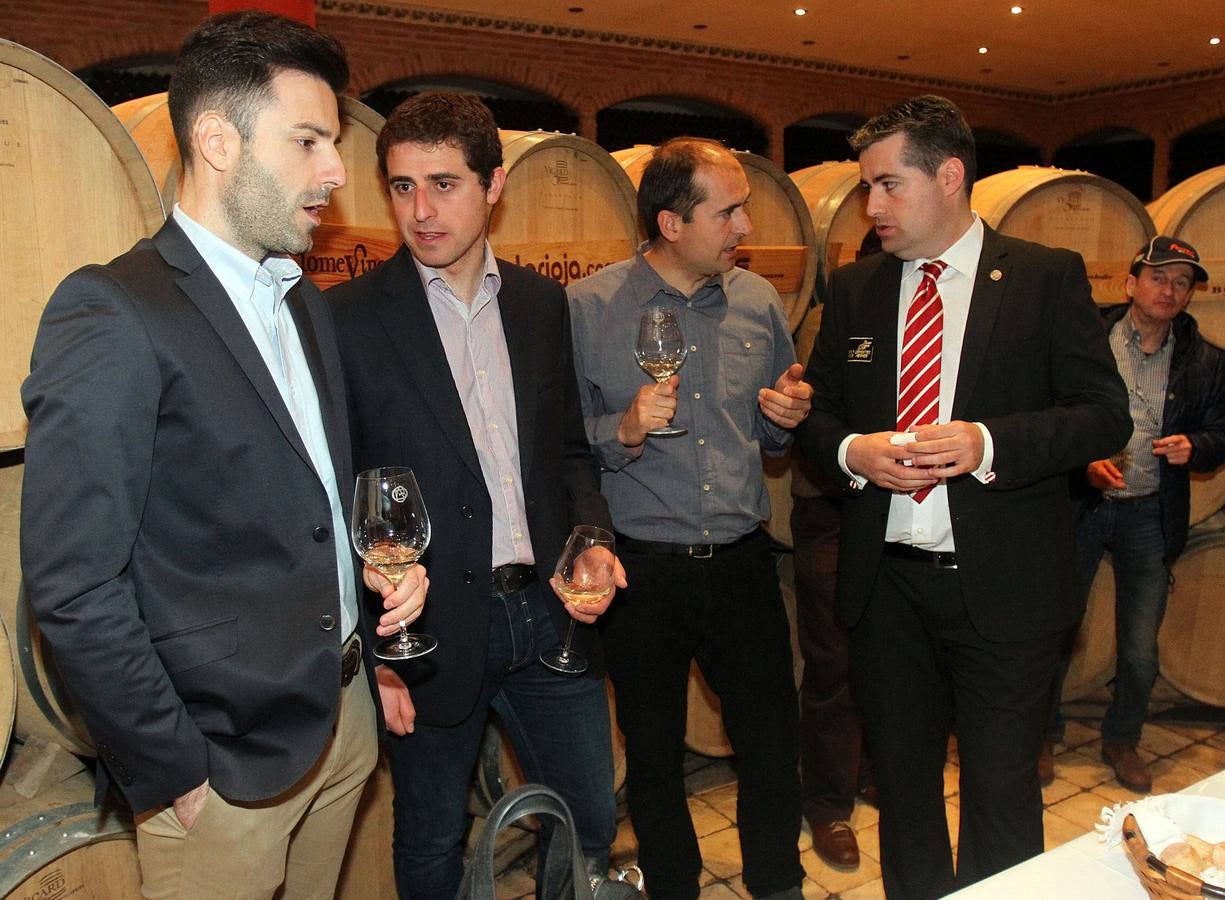 Cena de la Vuelta Ciclista a La Rioja 2016 en Bodegas Altanza