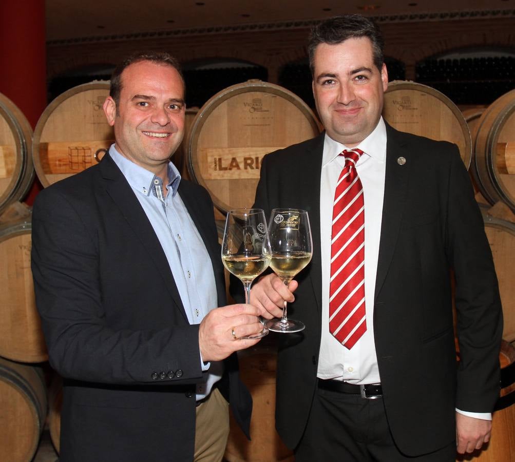 Cena de la Vuelta Ciclista a La Rioja 2016 en Bodegas Altanza