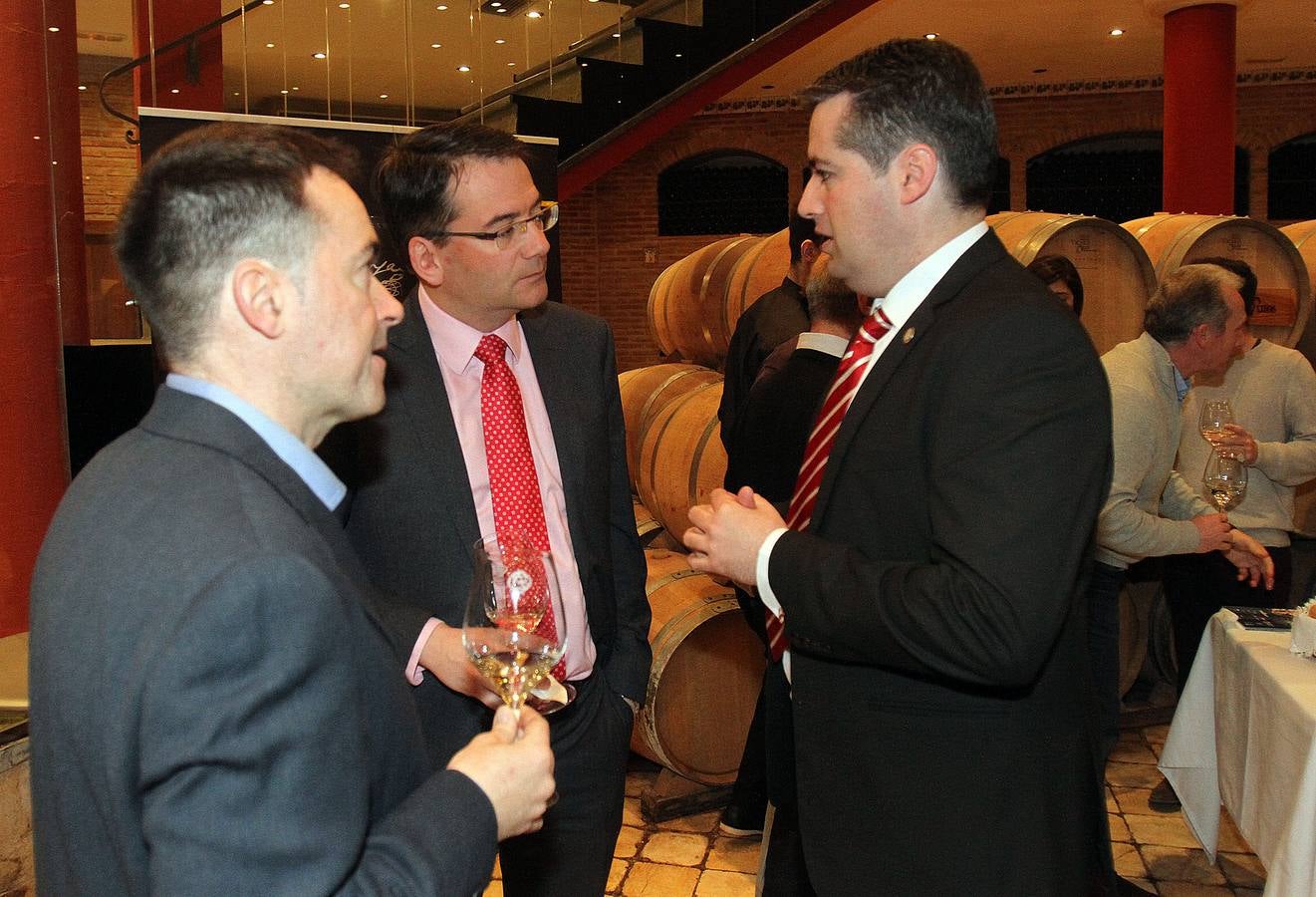 Cena de la Vuelta Ciclista a La Rioja 2016 en Bodegas Altanza