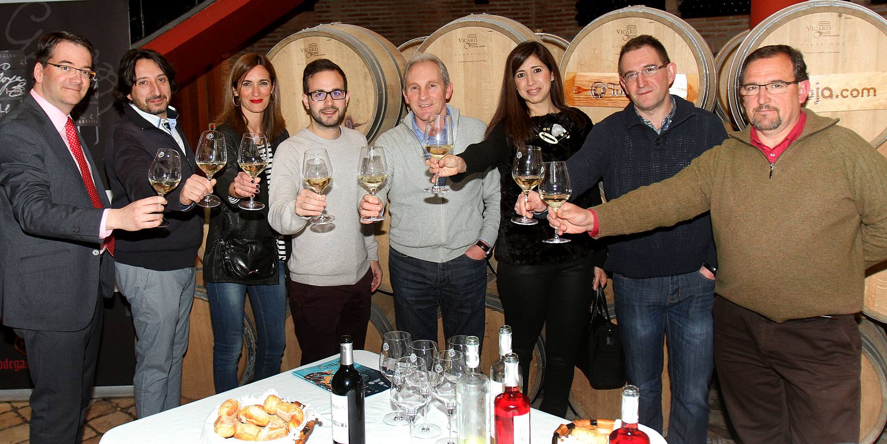 Cena de la Vuelta Ciclista a La Rioja 2016 en Bodegas Altanza