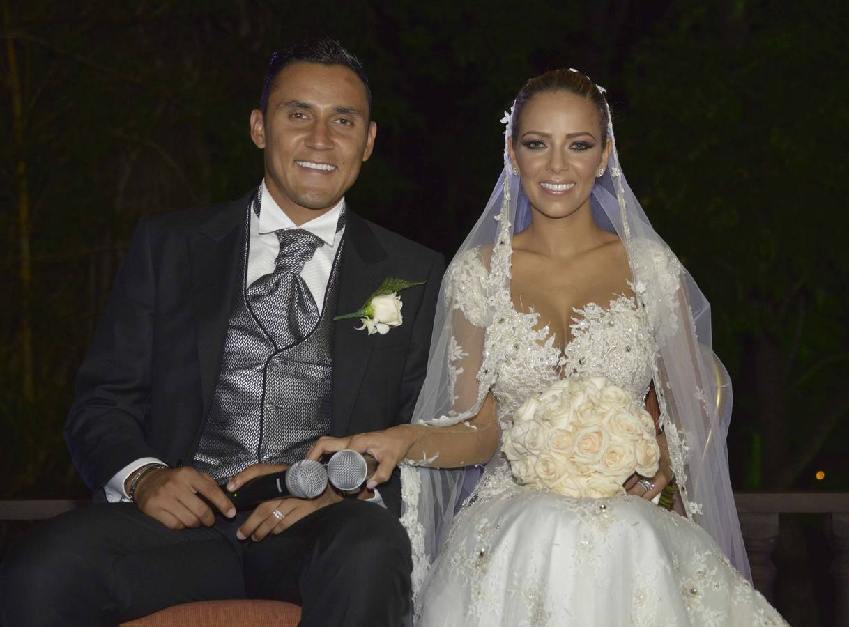 Andrea Salas la guapa mujer de Keylor Navas