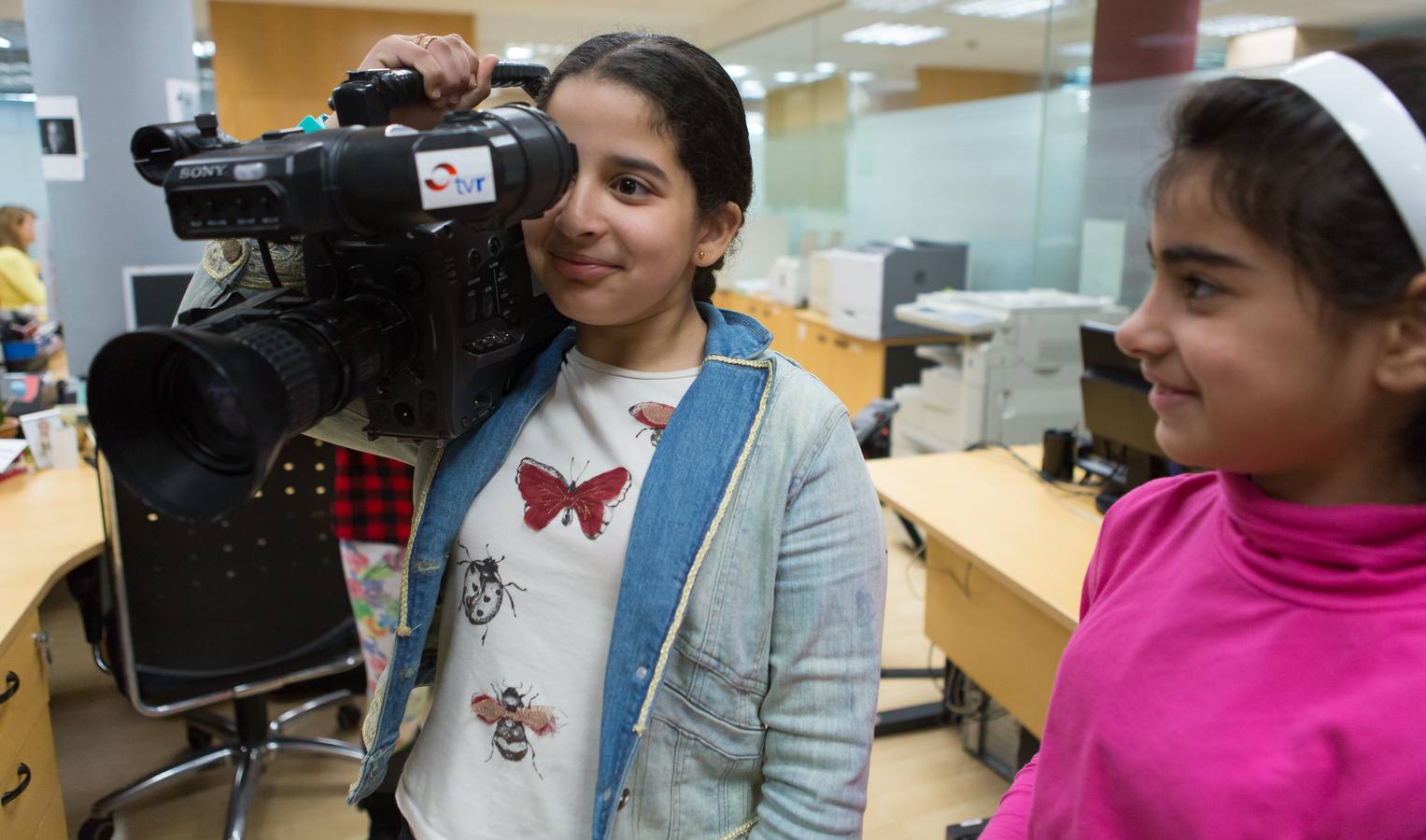 Los alumnos de 5º B de Primaria del Colegio Navarrete El Mudo visitan la multimedia de Diario LA RIOJA