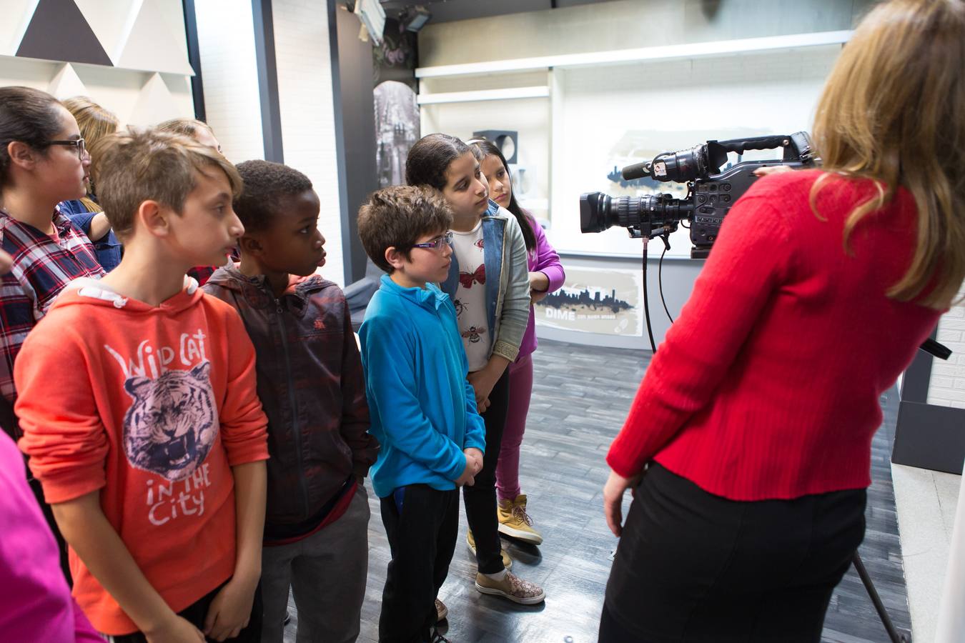 Los alumnos de 5º B de Primaria del Colegio Navarrete El Mudo visitan la multimedia de Diario LA RIOJA