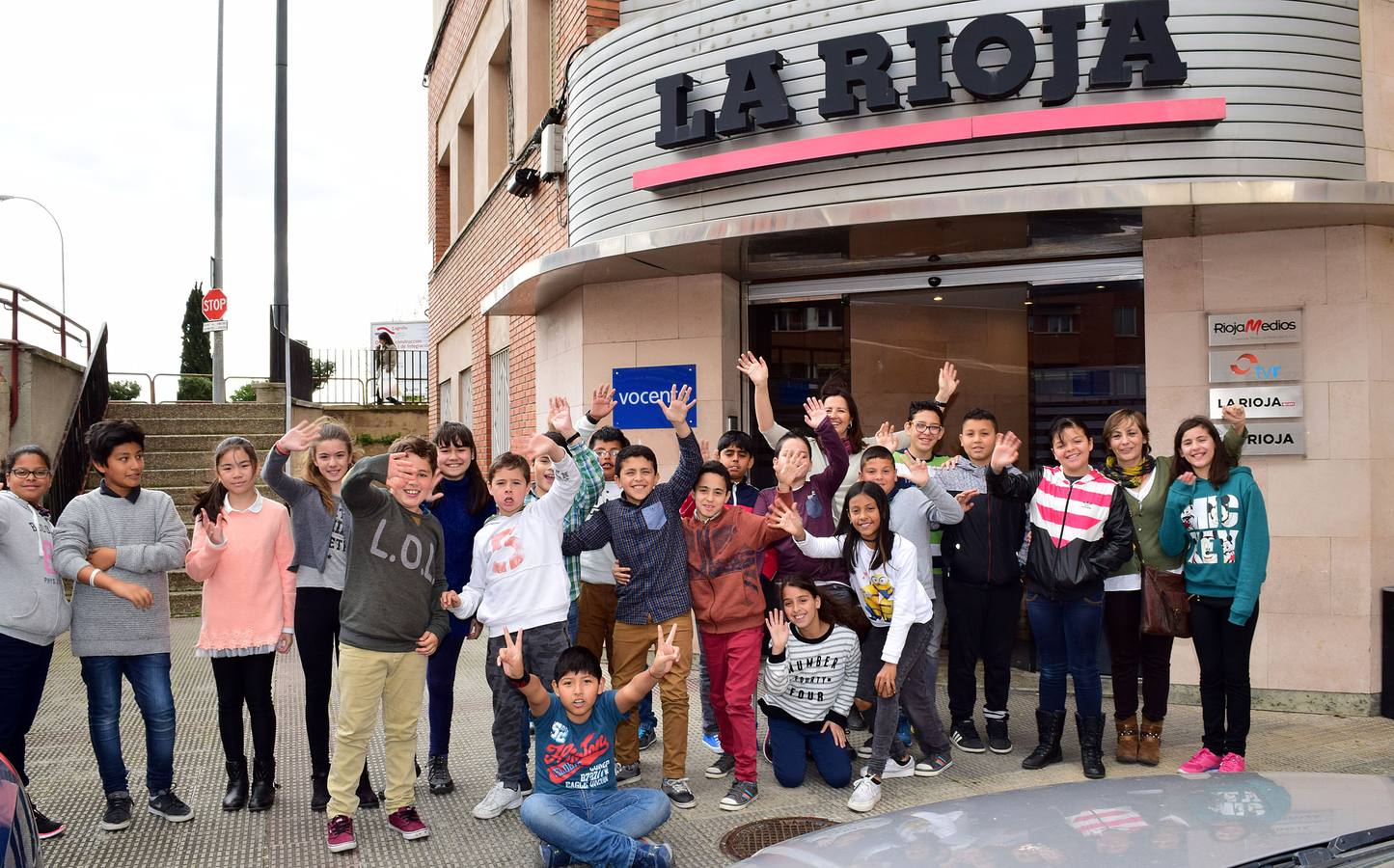 Los alumnos de 5º A de Primaria del Colegio Navarrete El Mudo visitan la multimedia de Diario LA RIOJA