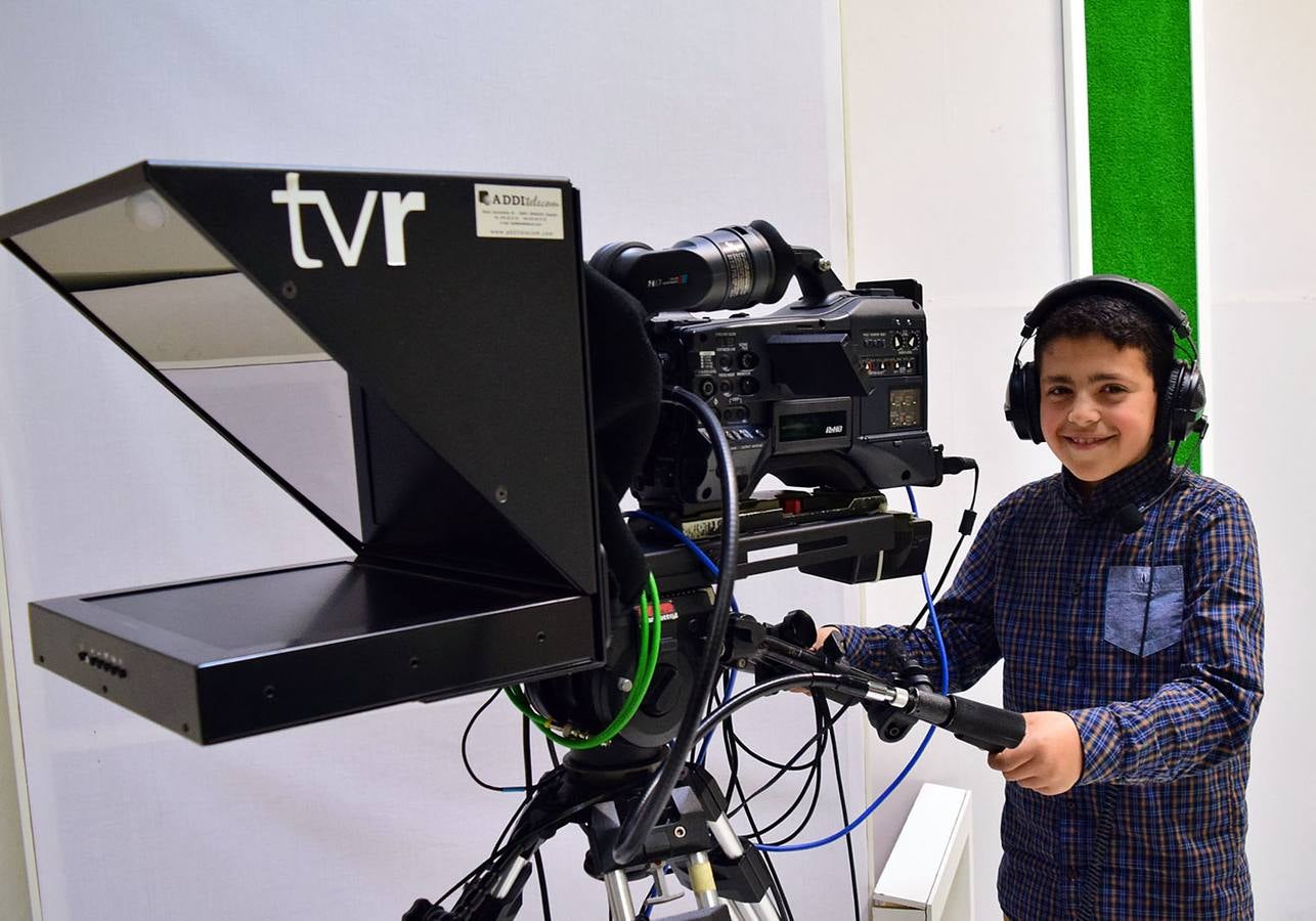 Los alumnos de 5º A de Primaria del Colegio Navarrete El Mudo visitan la multimedia de Diario LA RIOJA