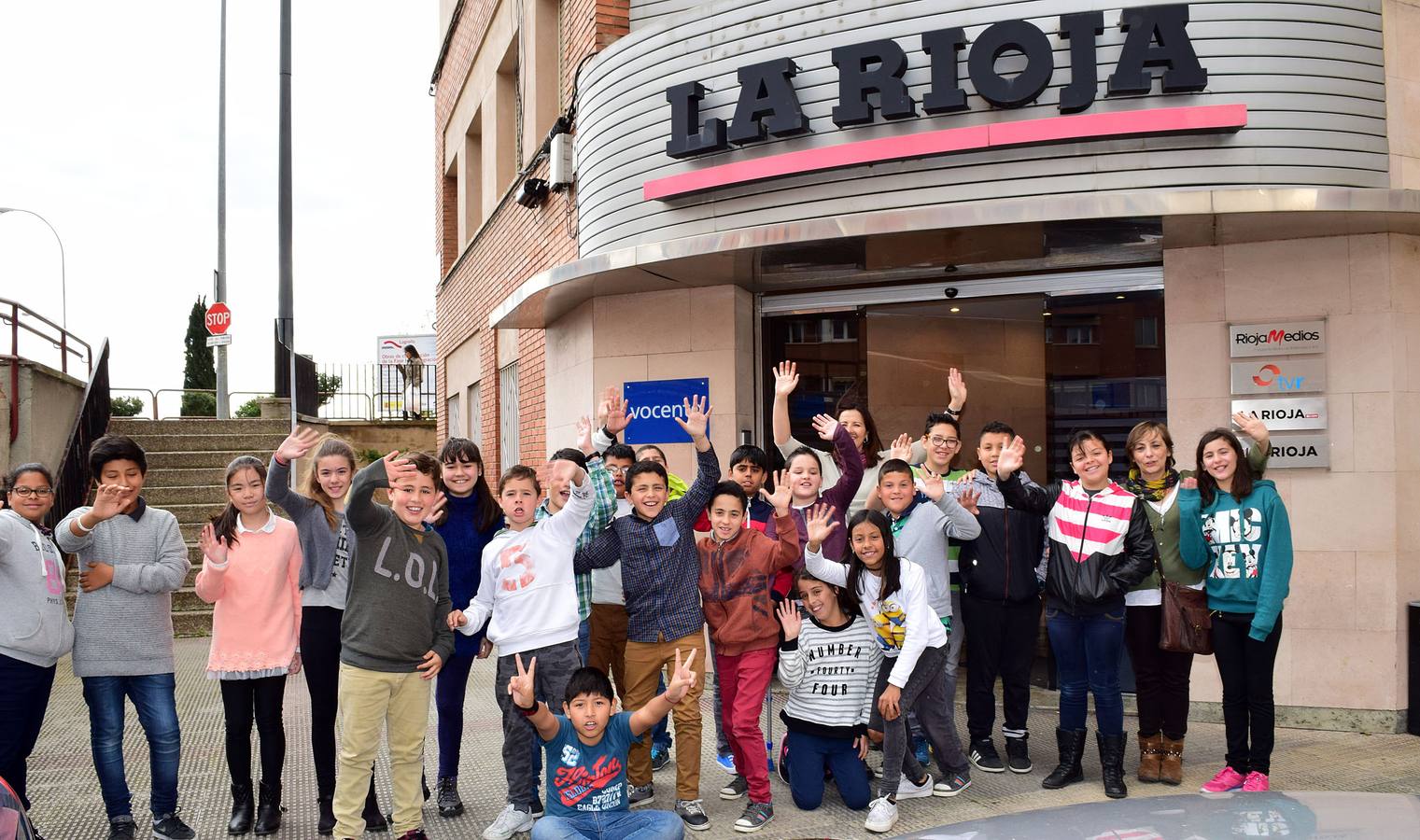 Los alumnos de 5º A de Primaria del Colegio Navarrete El Mudo visitan la multimedia de Diario LA RIOJA