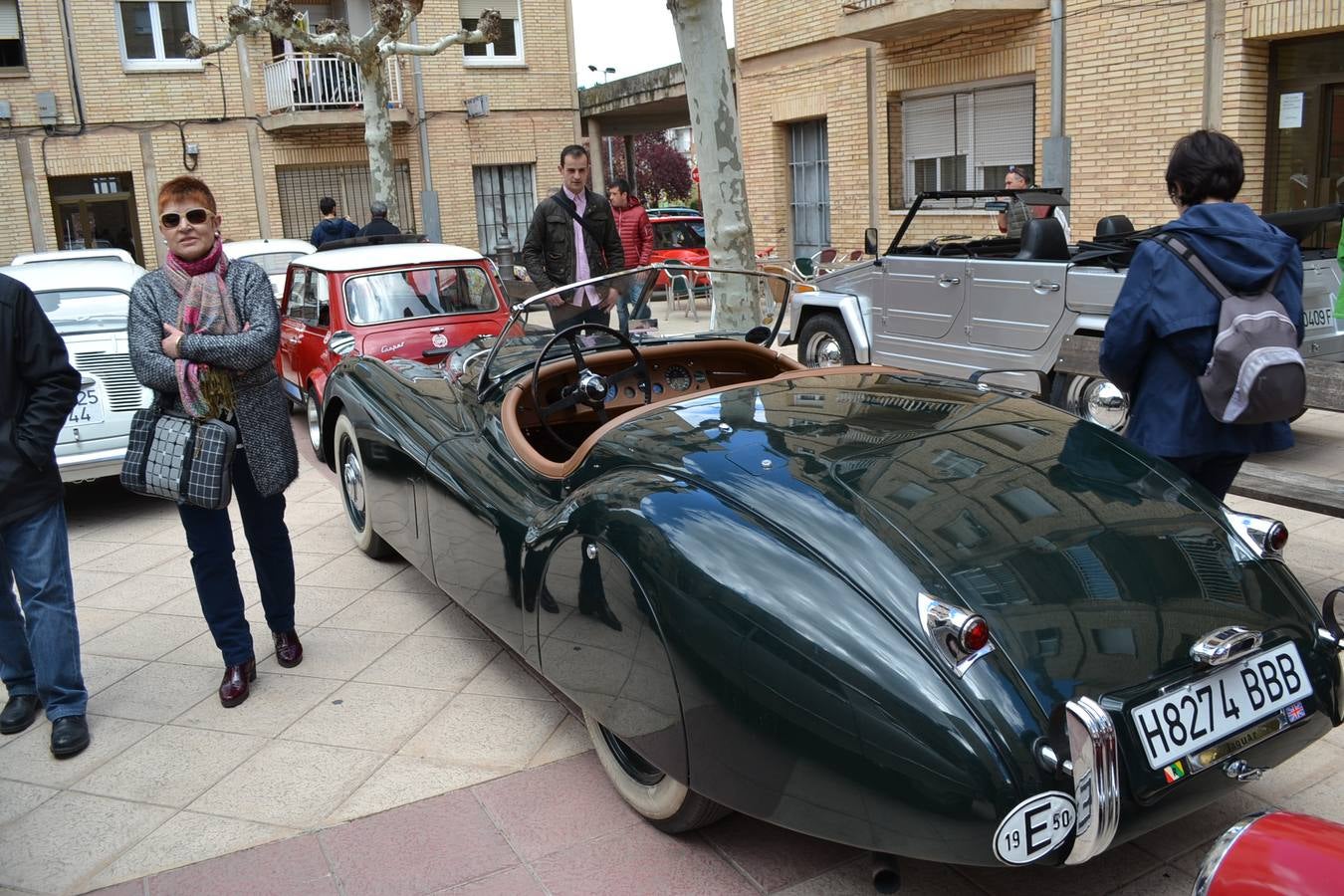 Coches antiguos en Nájera