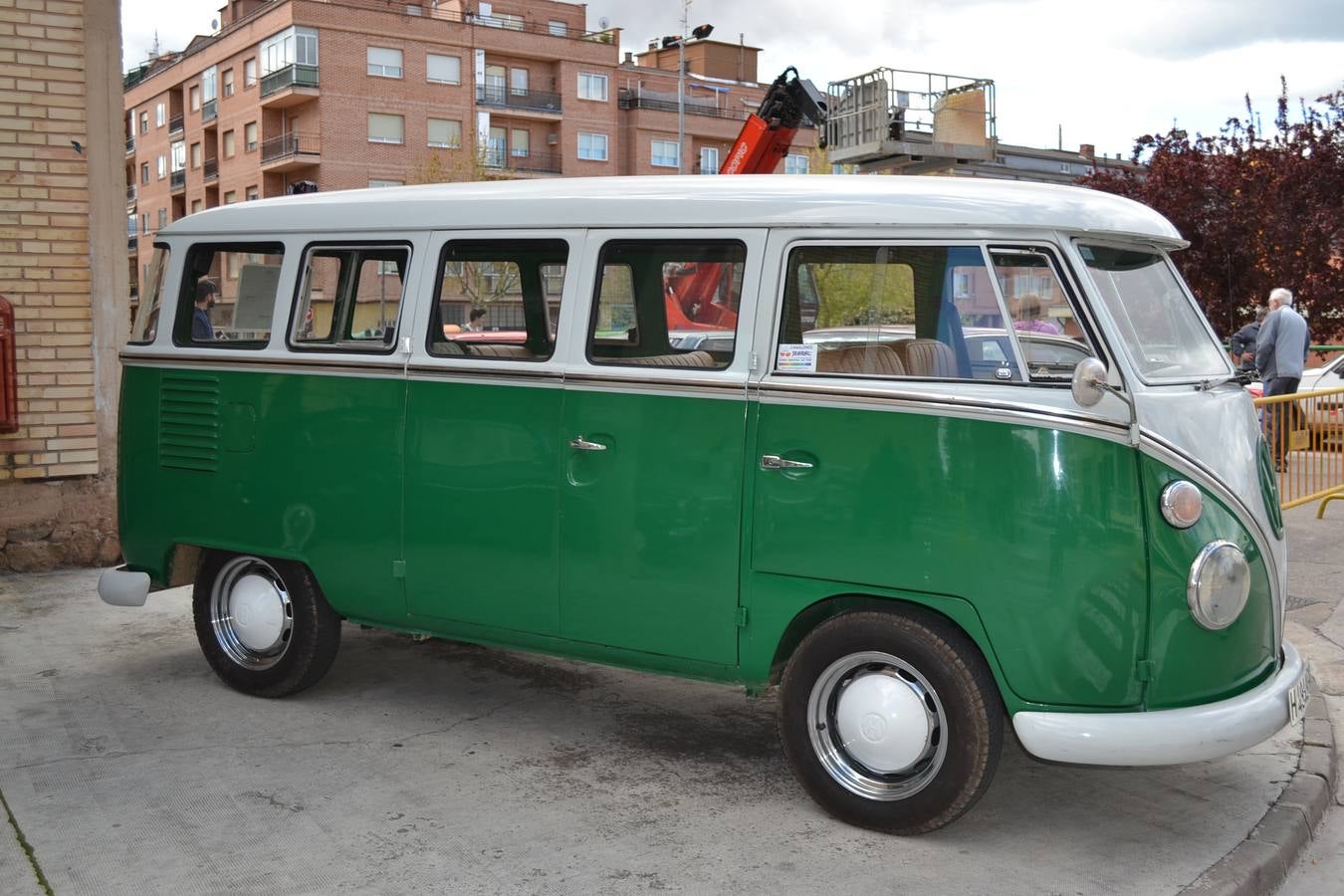 Coches antiguos en Nájera