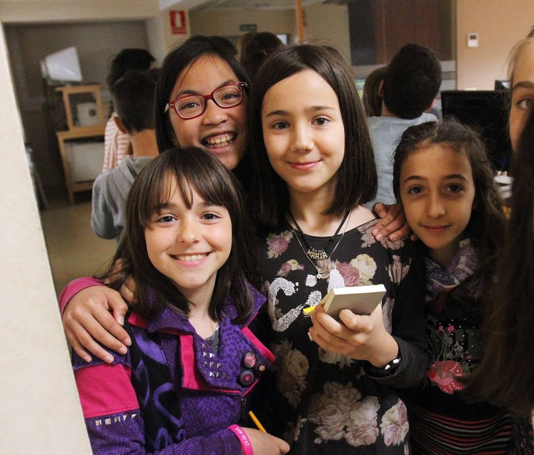 Los alumnos 5º A del Colegio Escolapios han visitado la multimedia de Diario LA RIOJA