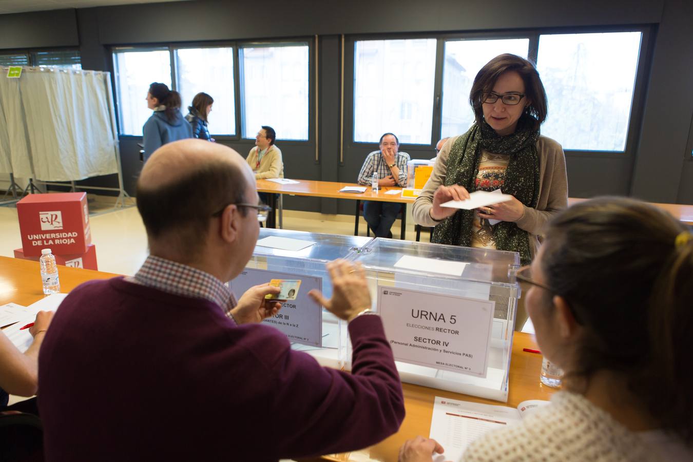 Cita de la UR con las urnas, la jornada