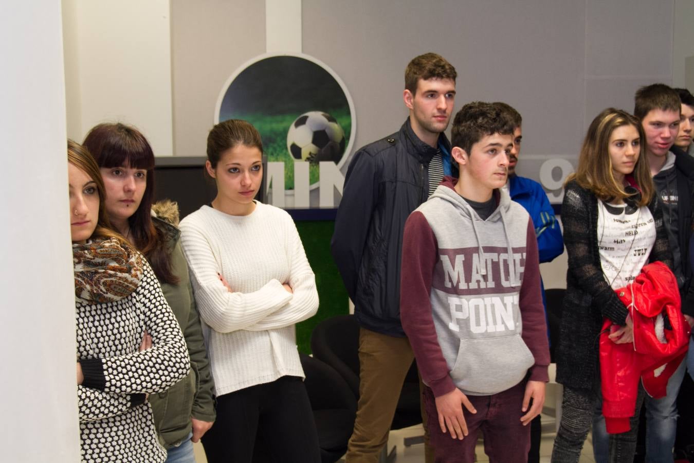 Los alumnos de 4º de la ESO y Gestión Administrativa del IES Comercio visitan la multimedia de Diario LA RIOJA