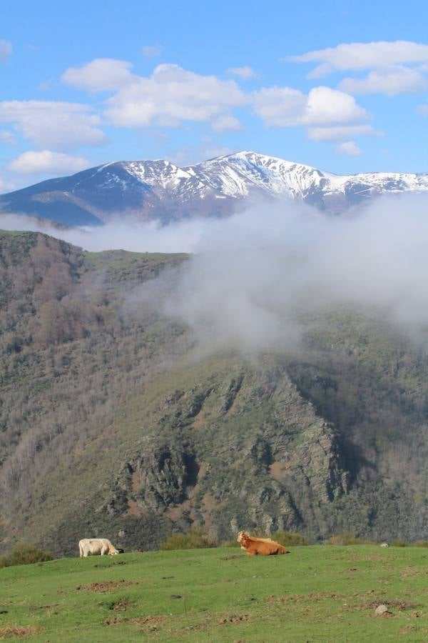 Empieza a retirarse la nieve del San Lorenzo