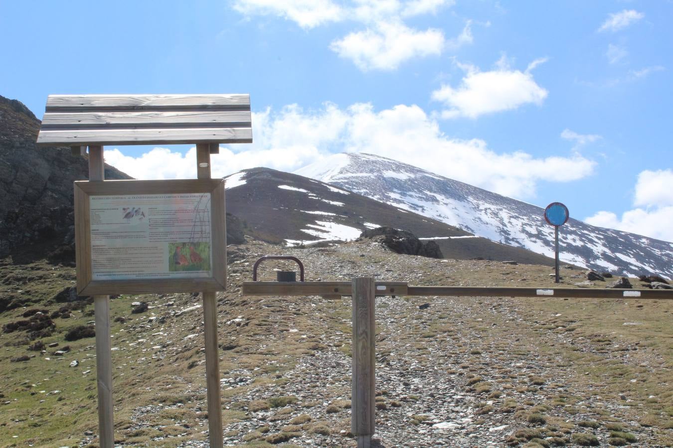 Empieza a retirarse la nieve del San Lorenzo