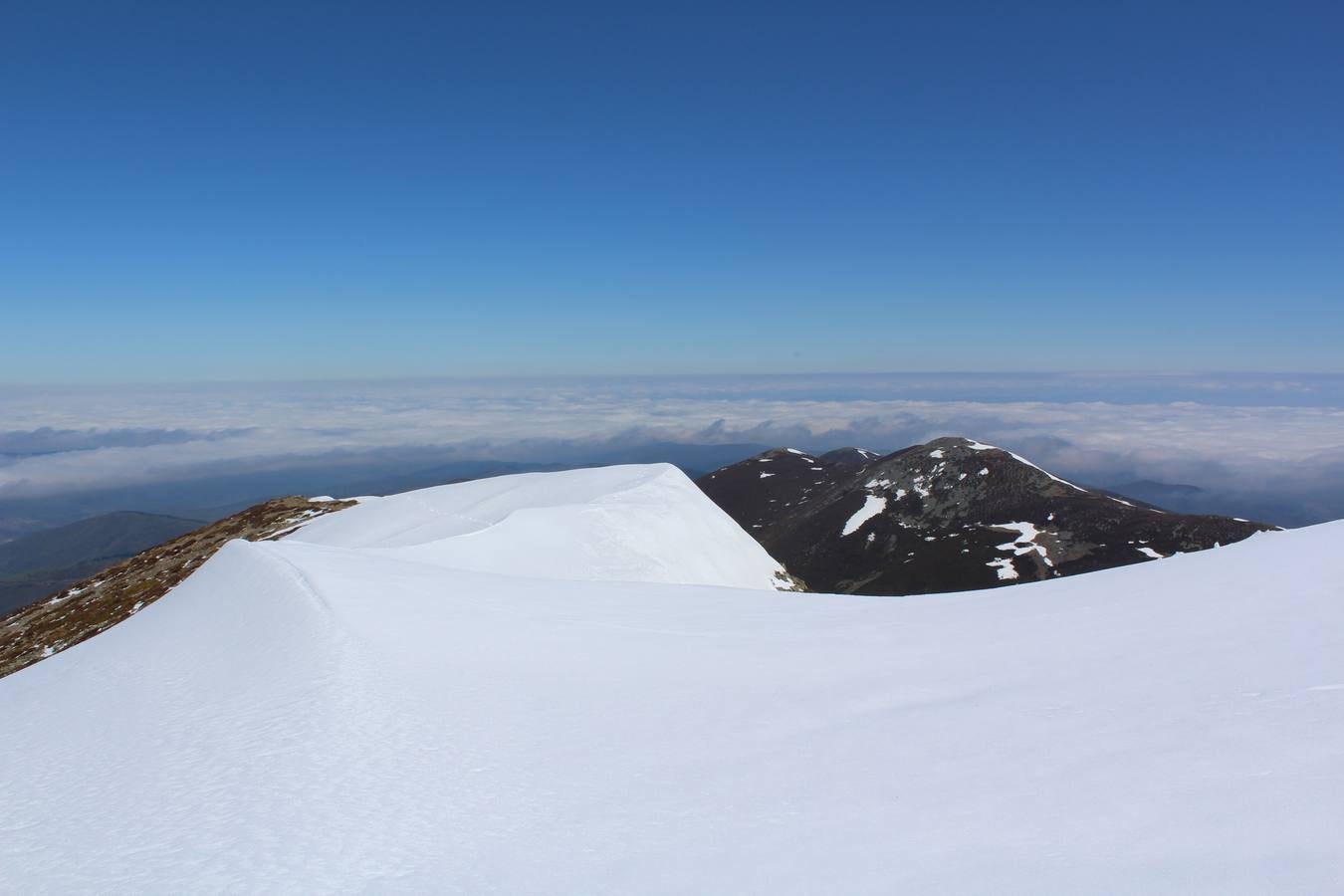 Empieza a retirarse la nieve del San Lorenzo