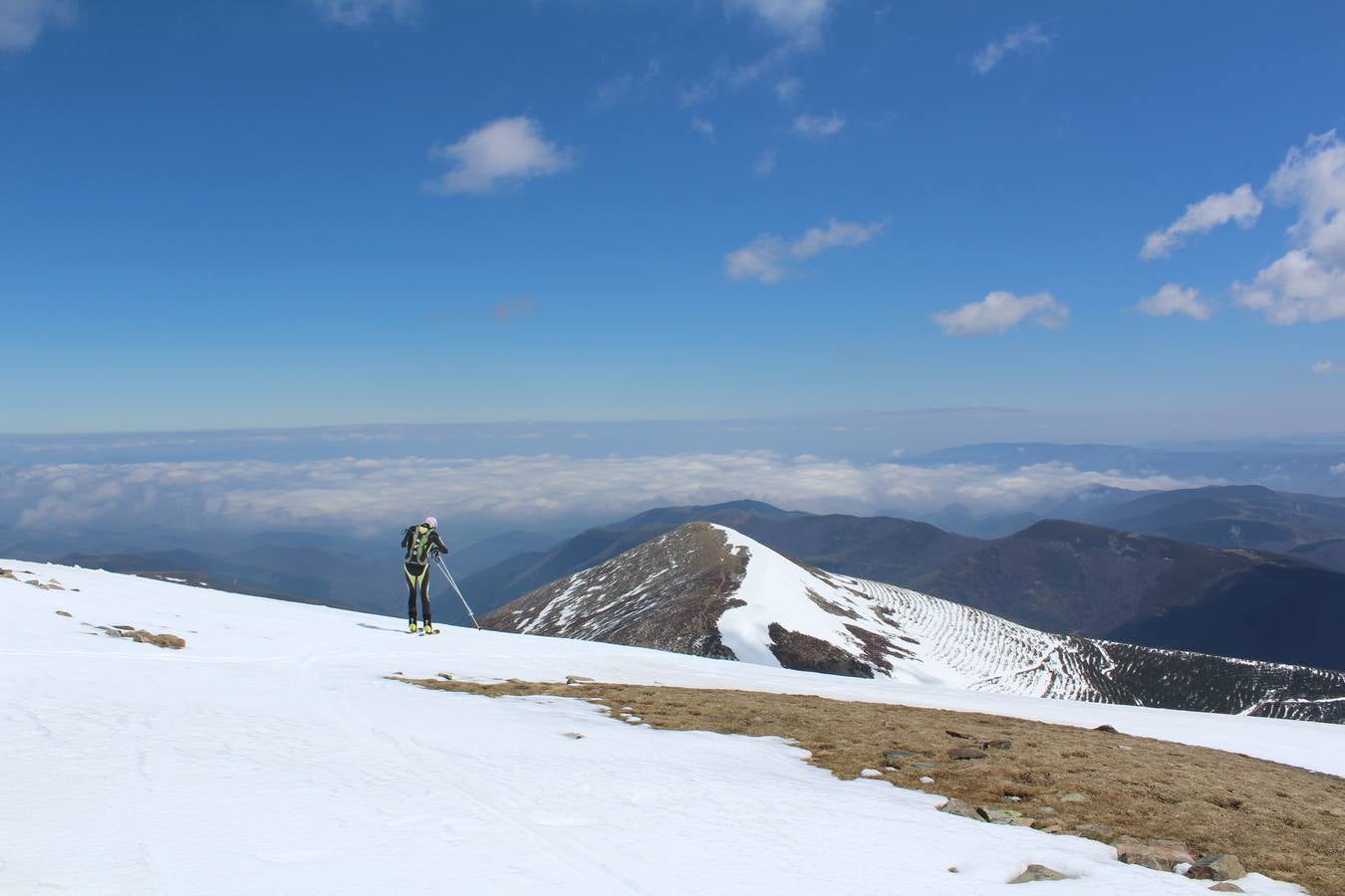 Empieza a retirarse la nieve del San Lorenzo