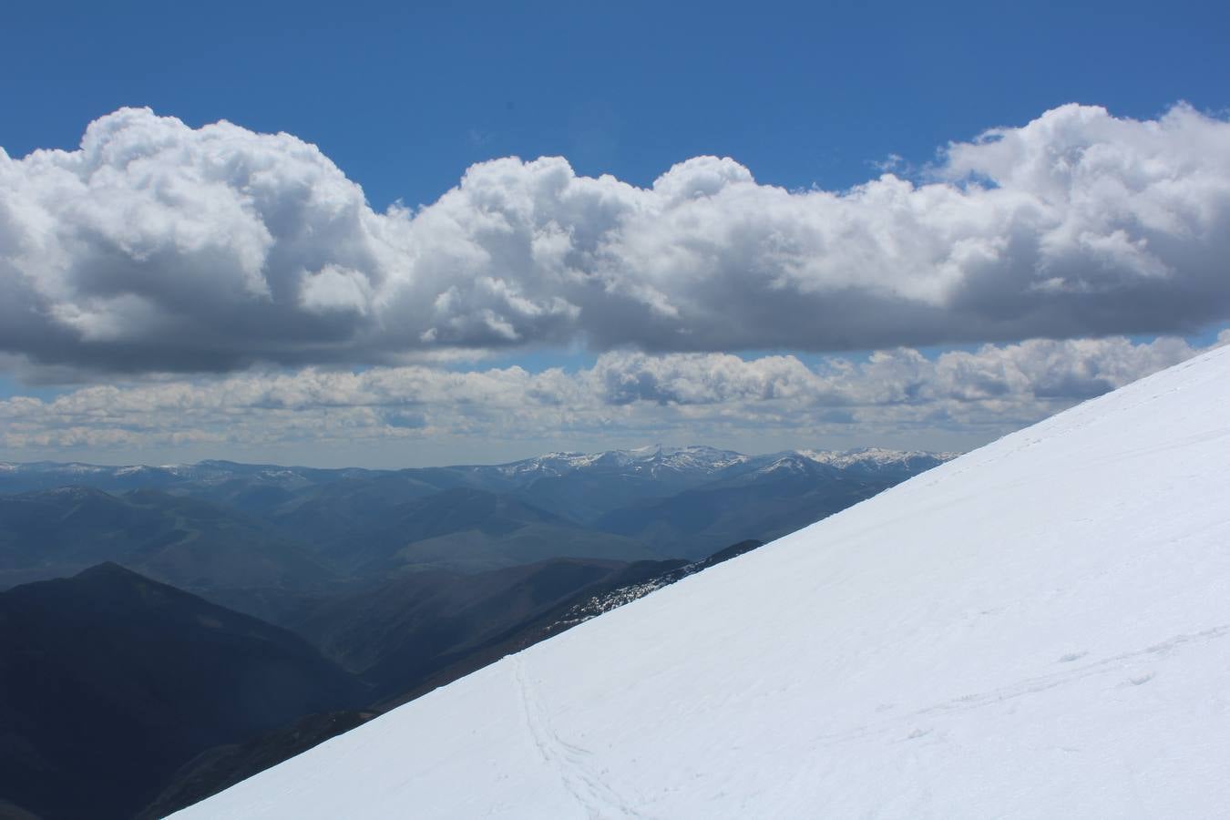 Empieza a retirarse la nieve del San Lorenzo