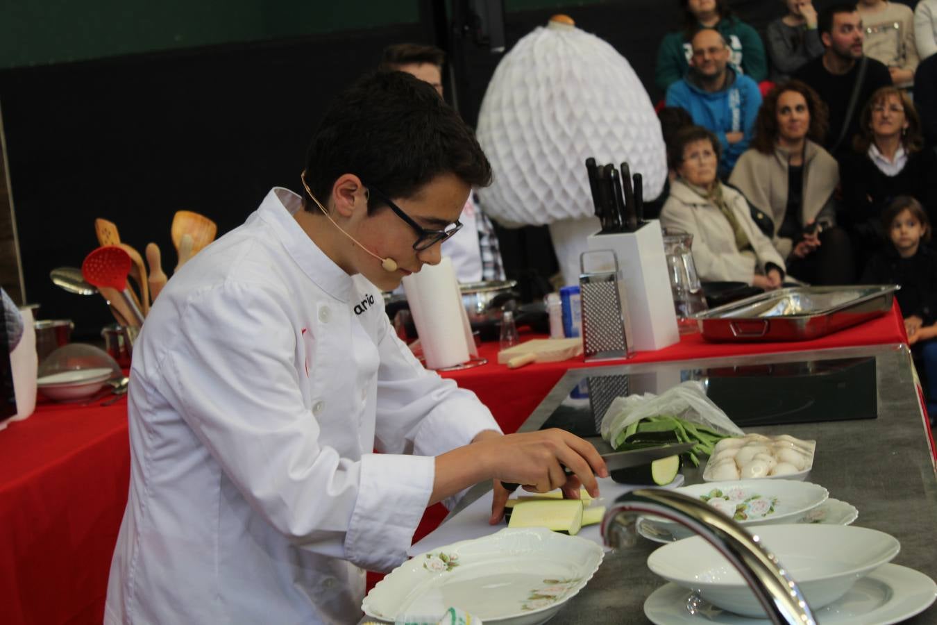 La cocina se convierte en espectáculo en Pradejón