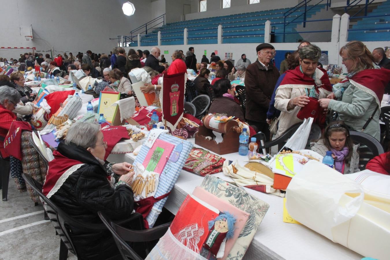 Encuentro de bolilleras en Alfaro