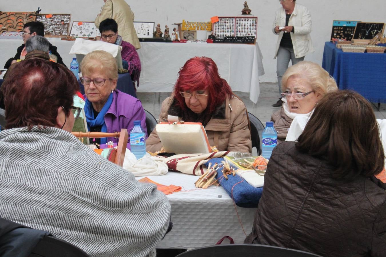 Encuentro de bolilleras en Alfaro