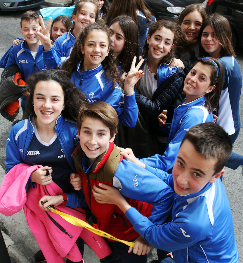 Visita de los alumnos de Maristas (I)