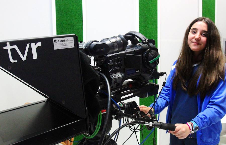 Visita de los alumnos de Maristas (I)