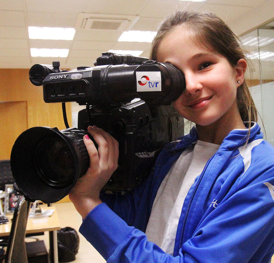 Visita de los alumnos de Maristas (I)