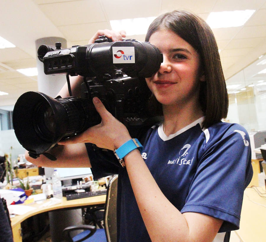 Visita de los alumnos de Maristas (I)