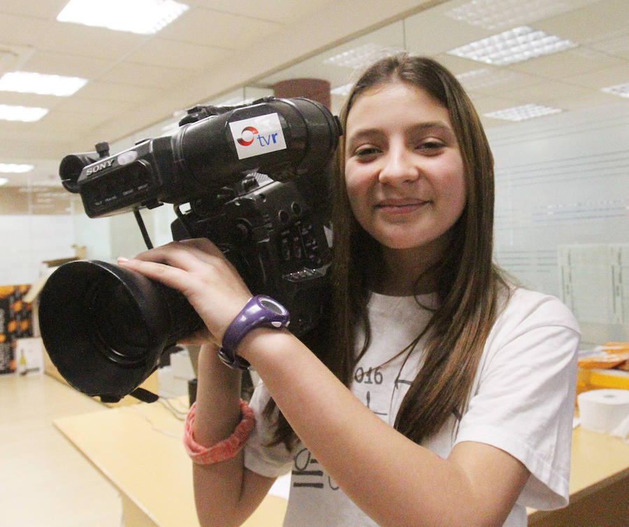 Visita de los alumnos de Maristas (I)