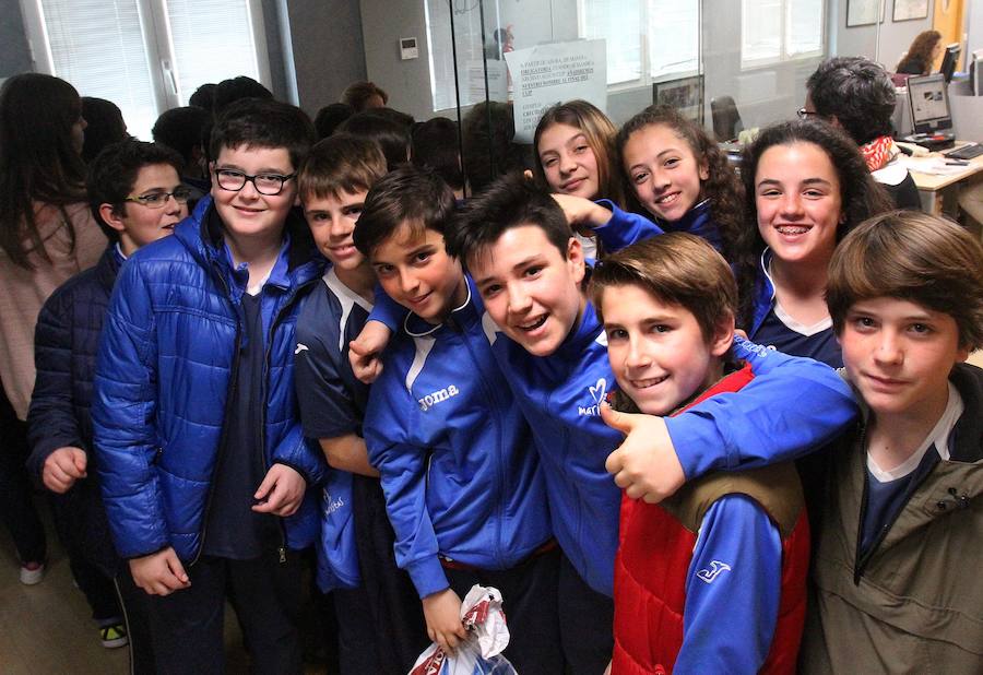 Visita de los alumnos de Maristas (II)