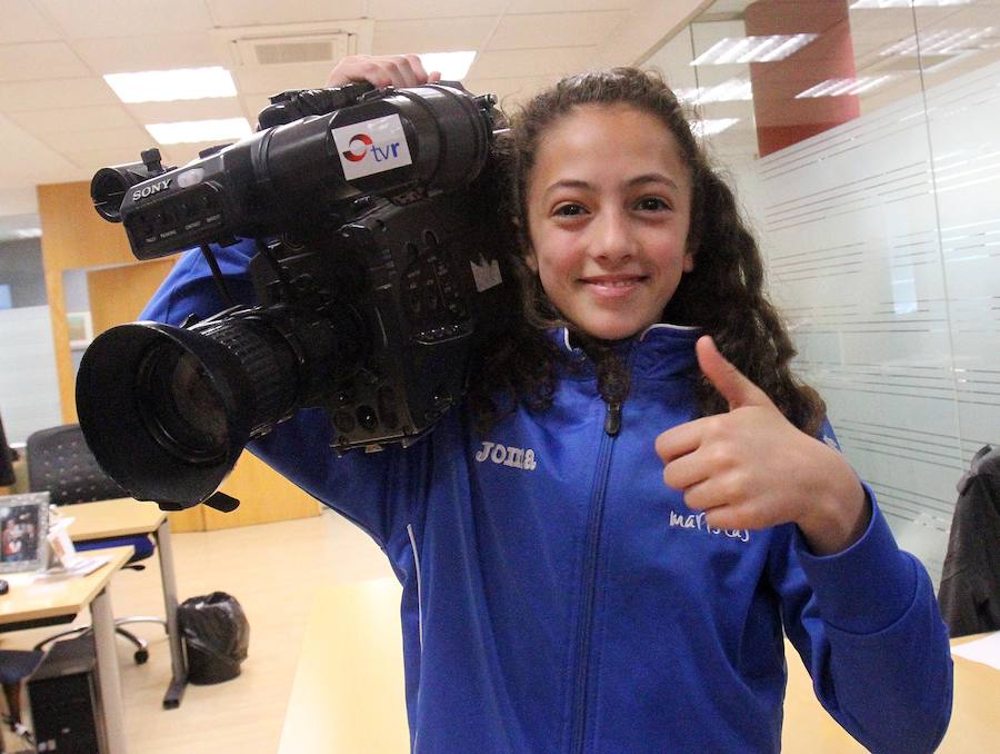 Visita de los alumnos de Maristas (II)