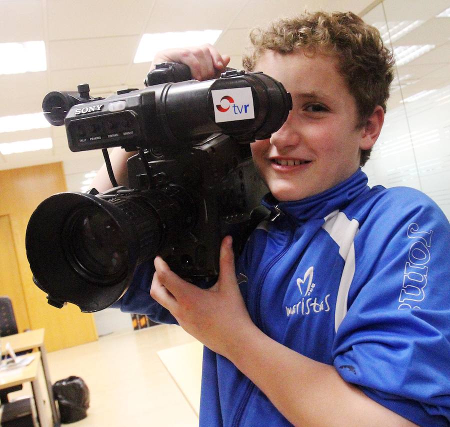 Visita de los alumnos de Maristas (II)