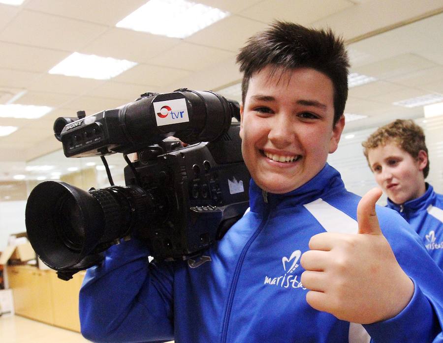 Visita de los alumnos de Maristas (II)