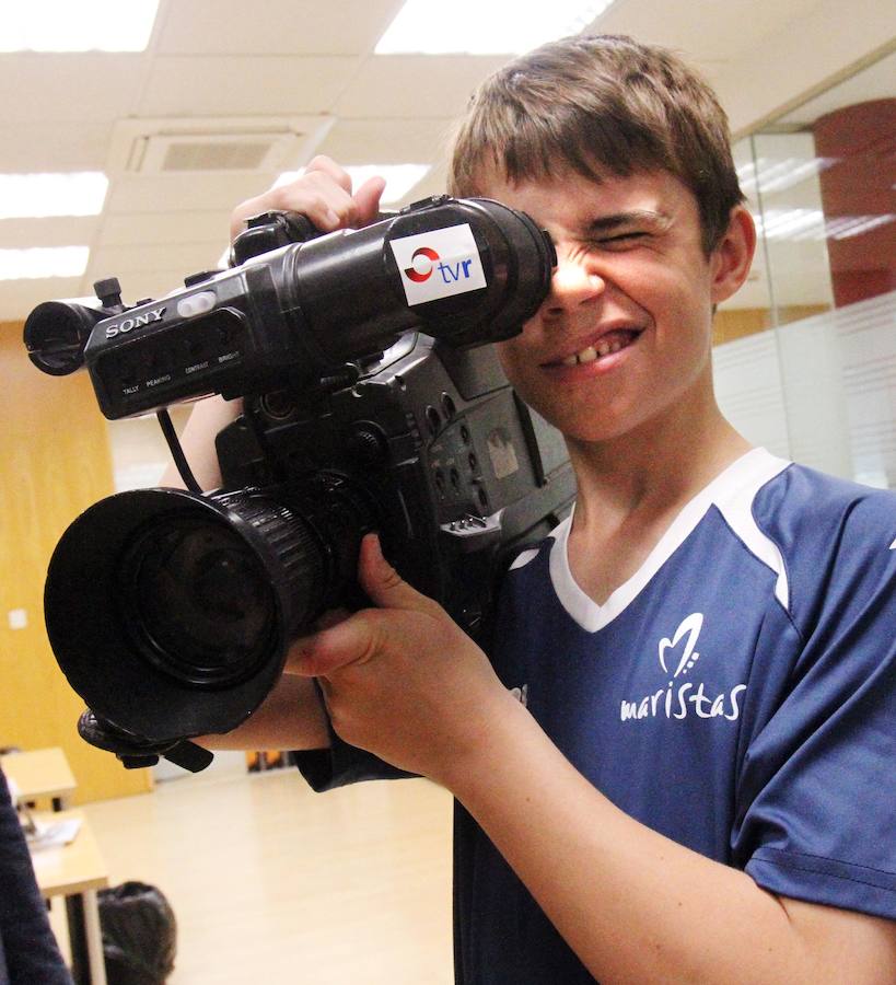 Visita de los alumnos de Maristas (II)