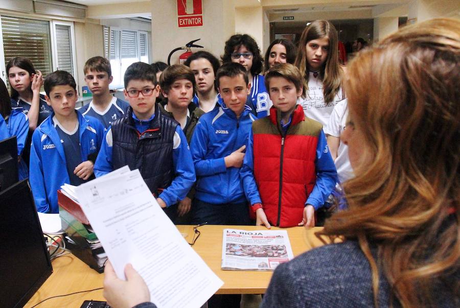 Visita de los alumnos de Maristas (II)