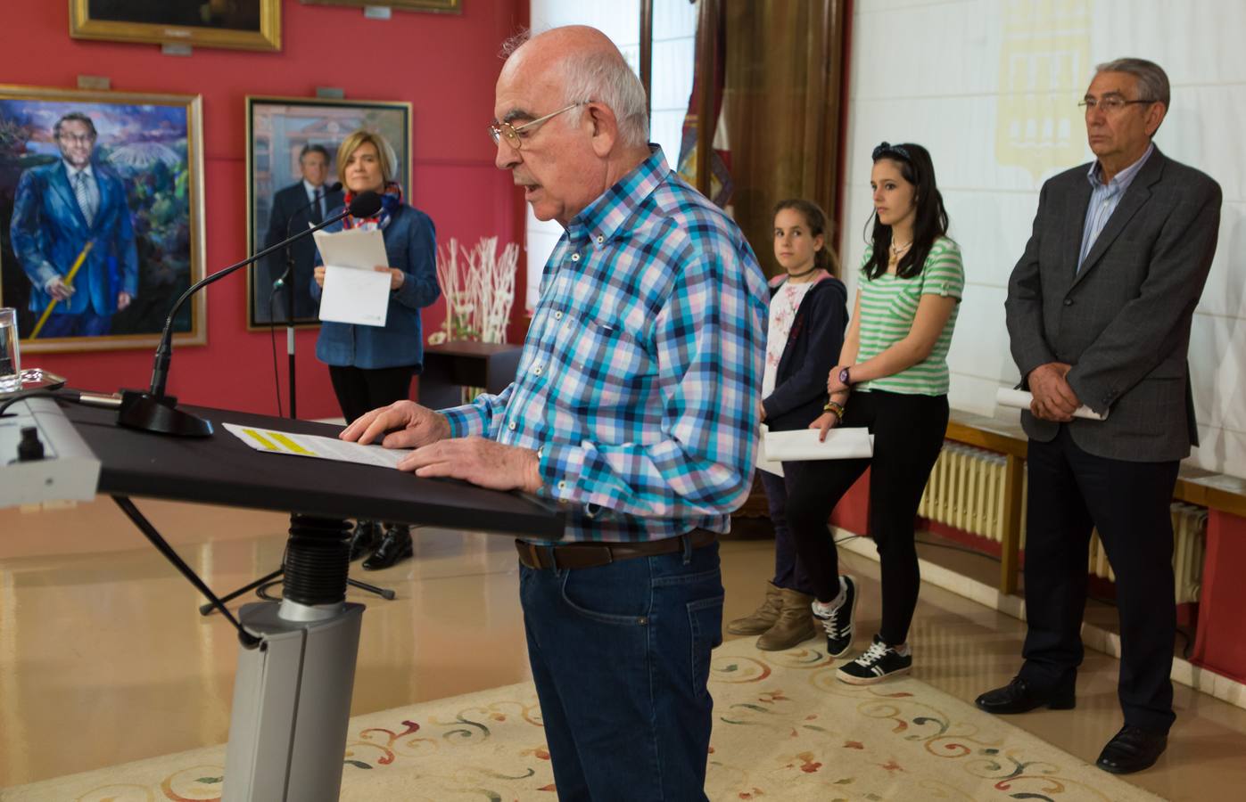 El Día Internacional de la Familia en el Ayuntamiento de Logroño