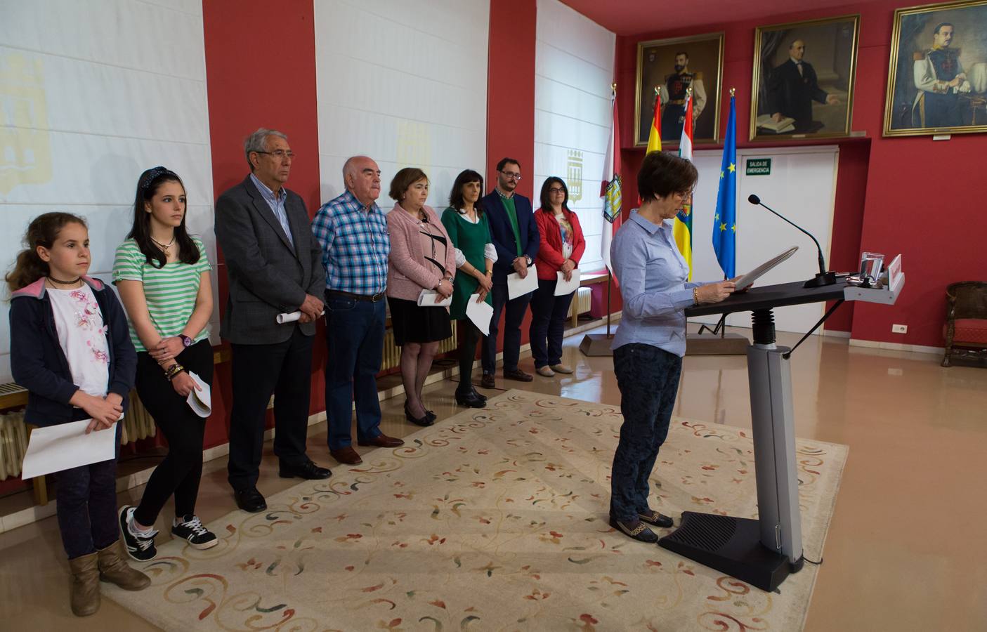 El Día Internacional de la Familia en el Ayuntamiento de Logroño